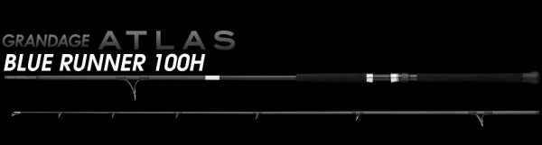 Apia Shore Jigging Rod Grandage Atlas Blue Runner 100H (Spinning 2 Piece)