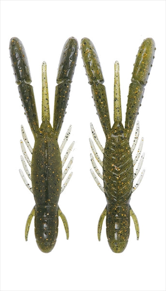 Bottomup Worm Bulls Hog 3inch Weed Shrimp