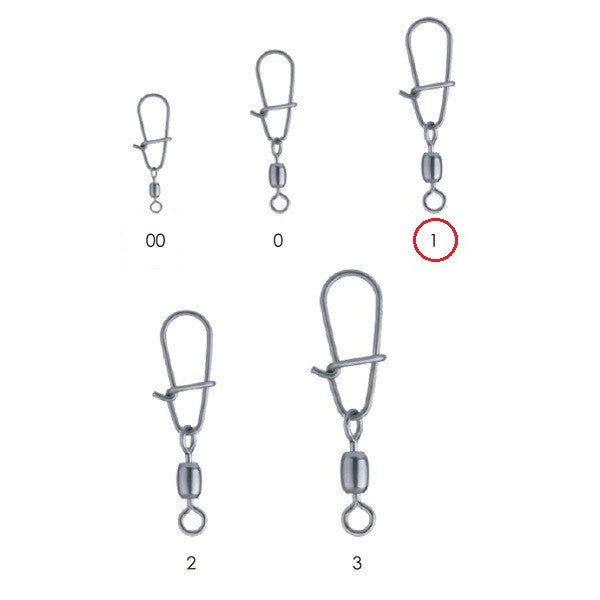 BKK Duo Lock Snap Swivel-51 #1