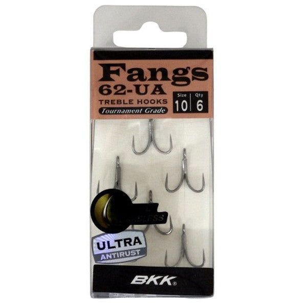 BKK Treble Hook Fangs-62BL-UA #10