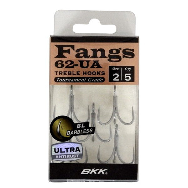 BKK Treble Hook Fangs-62BL-UA #2