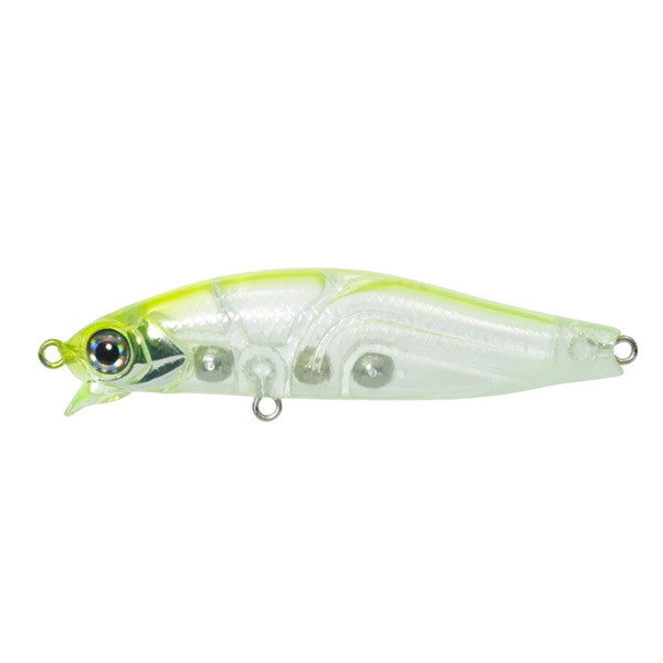Issei Umitaro Ame Minnow 55SR-SF #004 Chart Back Tail Glow