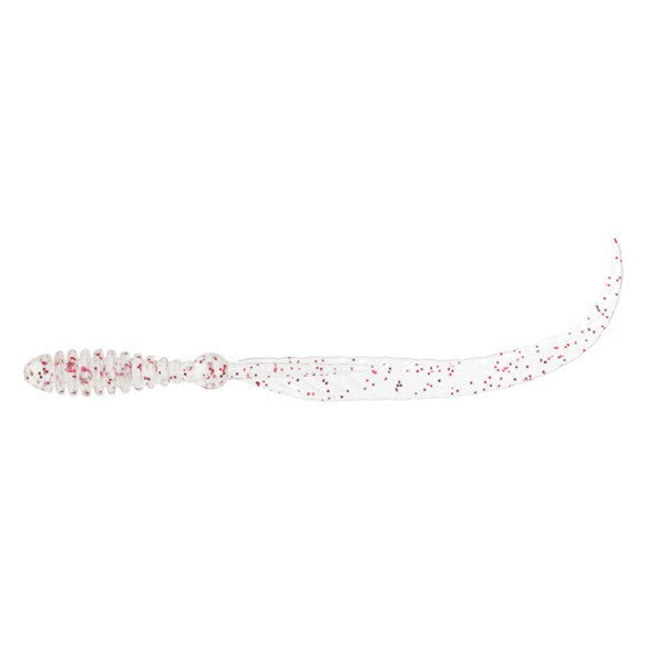 Issei Worm Umitaro Sabiki-Teki 2.5inch #002 Clear Red Flake