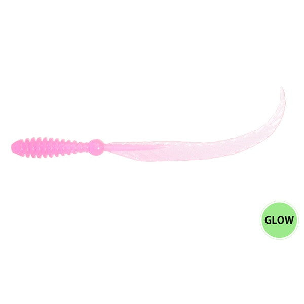 Issei Worm Umitaro Sabiki-Teki 2.5inch #008 Pink (Glow)