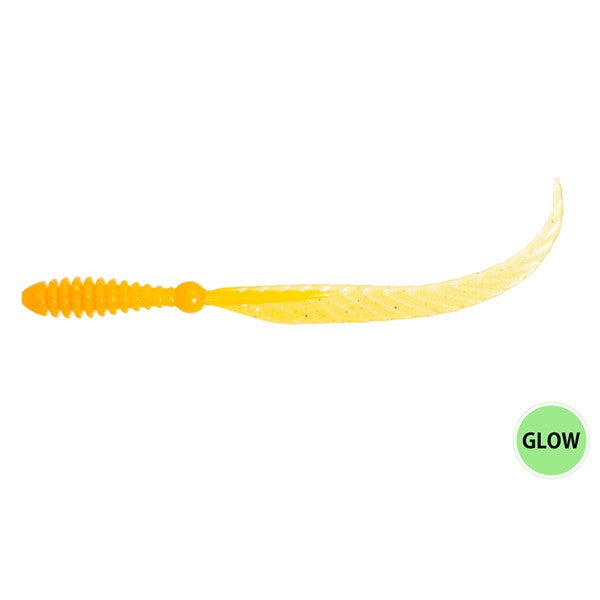 Issei Worm Umitaro Sabiki-Teki 2.5inch #009 Orange (Glow)