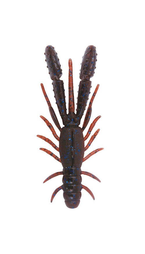 Bottomup Worm Bulls Hog Baby 2.4inch Scuppanon Blue & Pepper