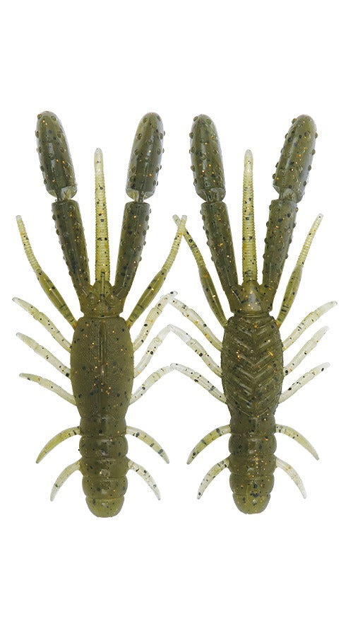 Bottomup Worm Bulls Hog Baby 2.4inch Weed Shrimp