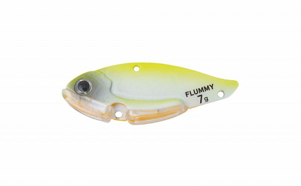 Bottomup Bass Lure Flummy 7.0g Lime Shad