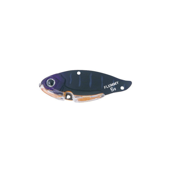 Bottomup Bass Lure Flummy 5.0g Matt Black Tiger