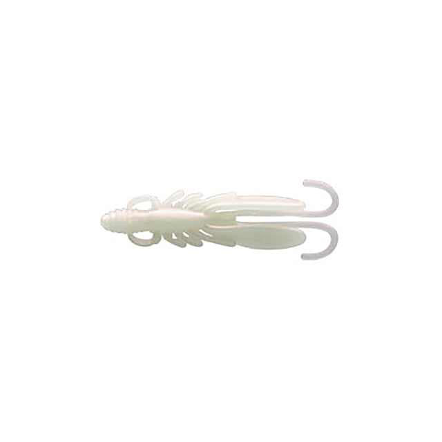 Ecogear Worm Bug Ants 3inch #010 Pearl Glow (luminous)