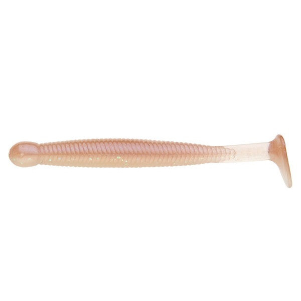 Ecogear Worm Grass Minnow L 3-1/4inch #266 White Kisu (luminous)