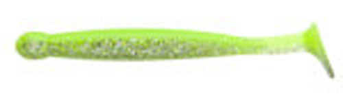 Ecogear Worm Grass Minnow L 3-1/4inch #277 Chartreuse Shiner
