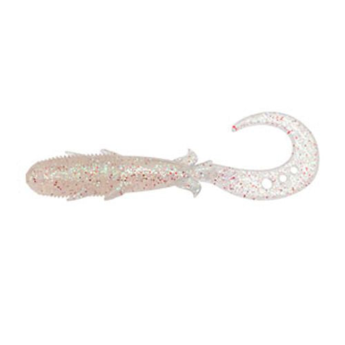 Ecogear Worm Kijihata Grub 4inch #323 Hokuriku Clear Holo