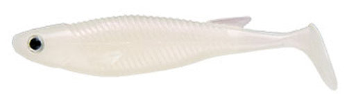 Ecogear Worm Balt 3.5inch #010 Pearl Glow (luminous)