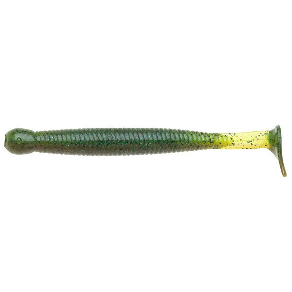 Ecogear Worm Grass Minnow L 3-1/4inch #464 High Pressure Magic