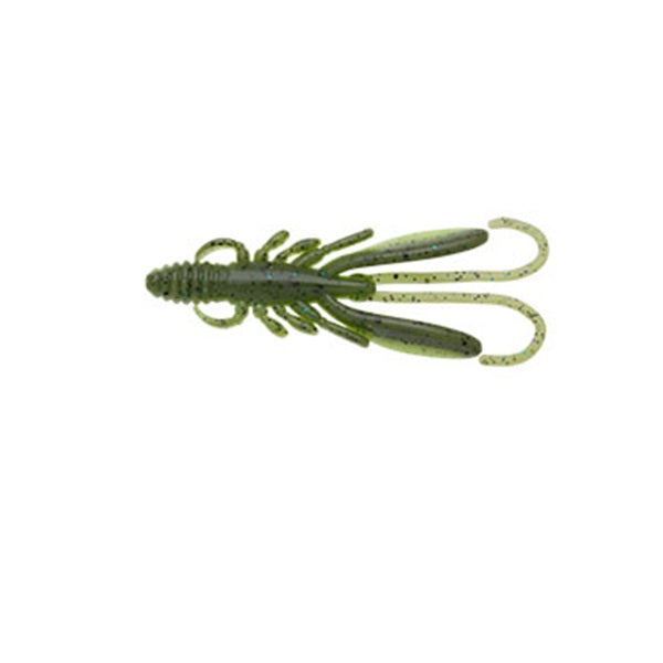 Ecogear Worm Bug Ants 4inch #434 Avocado Chart Half Float