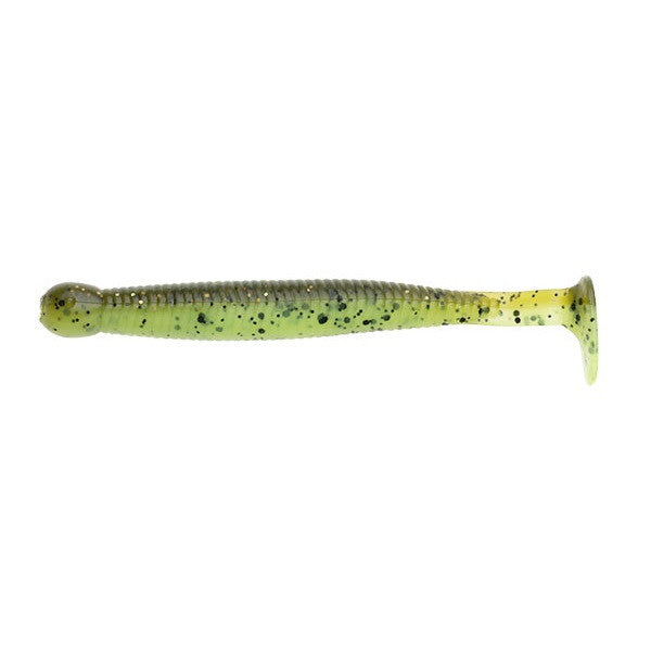 Ecogear Worm Grass Minnow L 3-1/4inch #549 Mad Green Pumpkin Chart