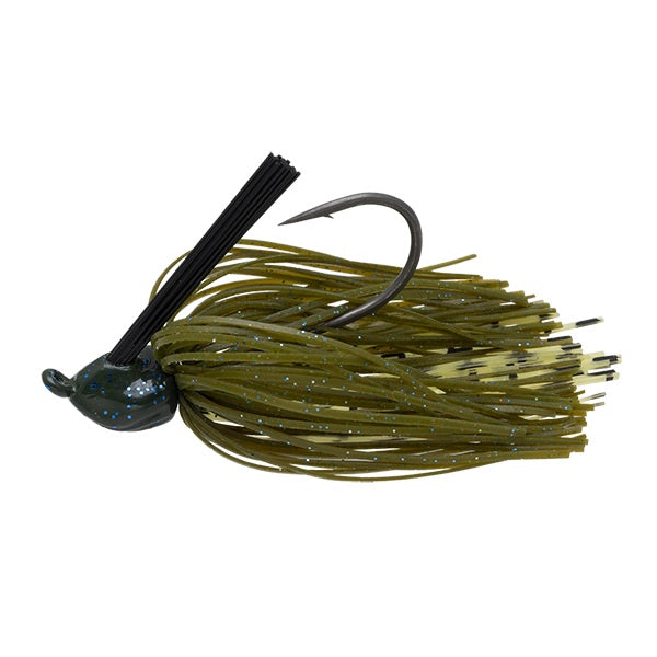 Nories Tac Jig 1/4oz-3/0 #146 Dark Pumpkin Blue Shrimp