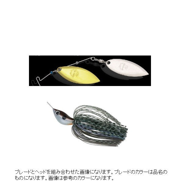 Nories Spinnerbait Crystal S Power Roll 1oz #747 Live Sweetfish