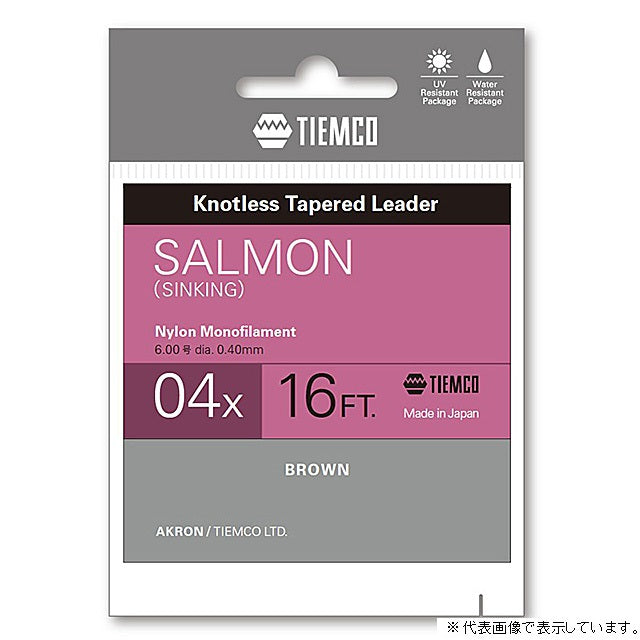 Tiemco Salmon Leader Sinking 16FT 0X