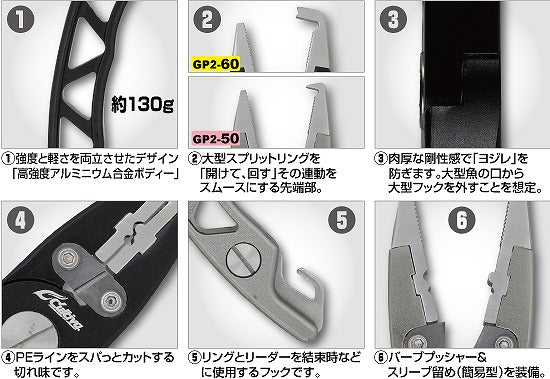 Taka Sangyo Plier CN-1202 FG knot & Plier 2