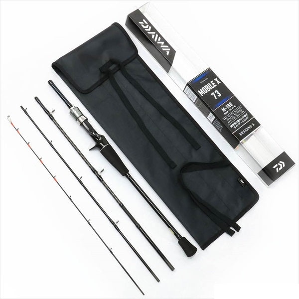 Daiwa Mobile X 73 M-180 (Baitcasting 4 Piece)
