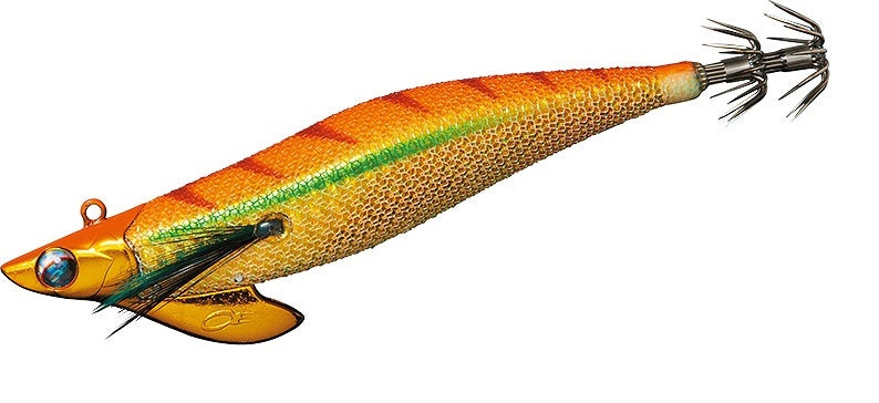 Daiwa Egi Emeraldas Boat II RV #3 (35g) Gold - Orange Cedar