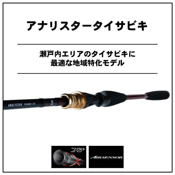 Daiwa Analyster Taisabiki 235 (Baitcasting 2 Piece)