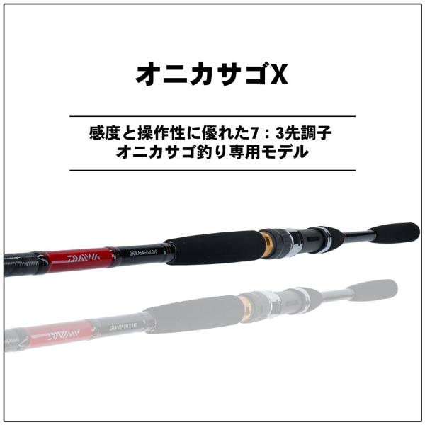 Daiwa Onikasago X 210 (Baitcasting 2 Piece)