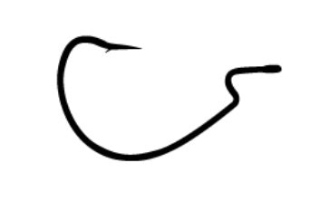 Daiwa Bassers Worm Hook SS / EWOS (Extra Wide Offset) #3