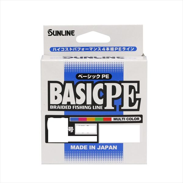 Sunline Basic PE HG Multicolor #3 (50lb)-200m