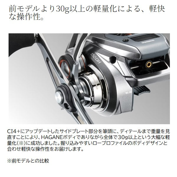 Shimano 24 Barchetta Premium 151DHXG (Left handle)