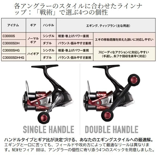 Shimano 26 Sephia BB C3000SHG