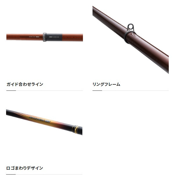 Shimano Iso Rod 22 Raiarm BG 5-500 (Telescopic 5 piece)