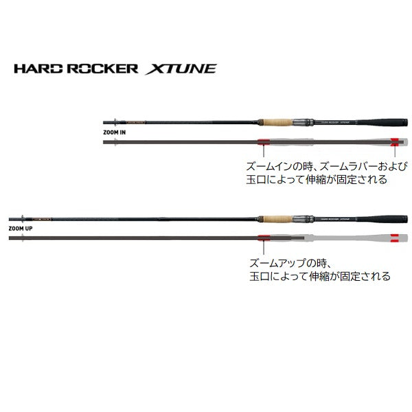 Shimano Rockfish Rod 26 Hard Rocker Xtune S96MH+-3 (Spinning 3 piece)