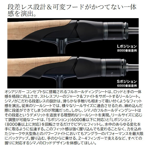 Shimano Offshore Rod 25 Ocea Jigger Concept S S605 (Spinning 1 piece)