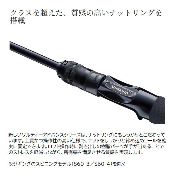 Shimano Offshore Rod 25 Salty Advance Offshore model Metal Sutte B66ML-S (Baitcasting 2 piece)