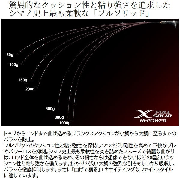 Shimano Offshore Rod 23 Engetsu Limited FS-B510ML/Left (Baitcasting 2 Piece)