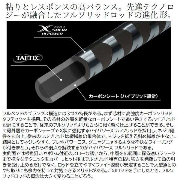 Shimano Offshore Rod Ocea Jigger Full Bend B60-0 (Baitcasting 2 piece / Grip Joint)