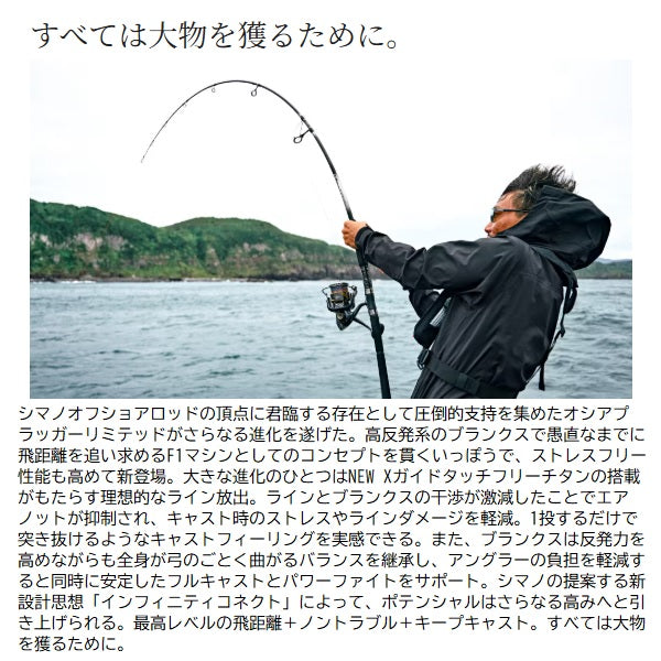 Shimano Offshore Rod 25 Ocea Plugger Limited S83M (Spinning 2 piece / Grip Joint)