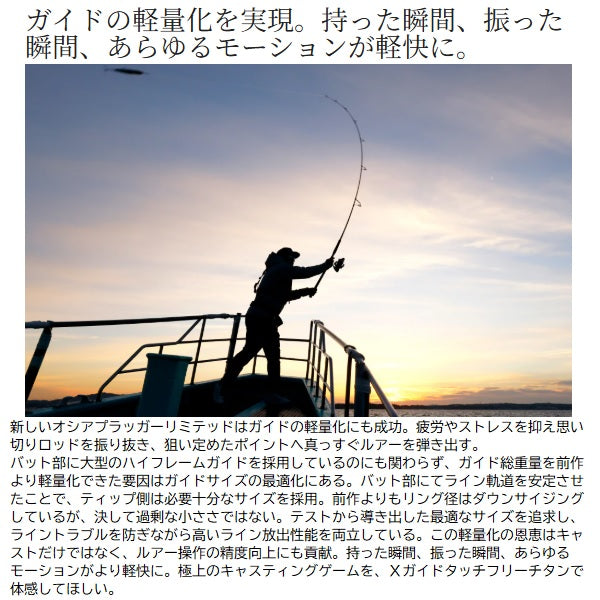 Shimano Offshore Rod 25 Ocea Plugger Limited S82XH (Spinning 2 piece / Grip Joint)