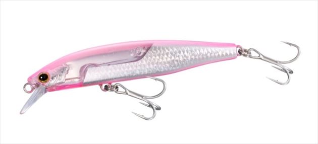 Shimano Bass Lure ZQ-M11V Scorpion World Jerk 110F Flash Boost 005 N Pink Silver