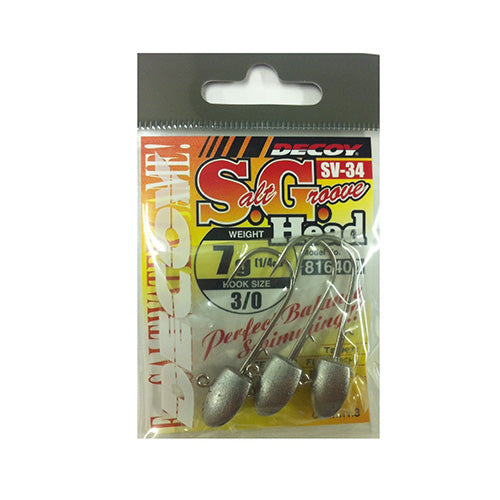 Decoy Jig Head SV-34 S.G.Head #3/0-1/4oz