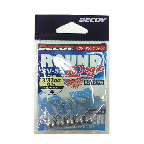Decoy Jig Head SV-52 Round Magic #4-3/32oz
