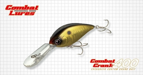 combat fishing lures Evergreen Bass Lure Combat Crank 400 #140 Matte Red Hot Tiger