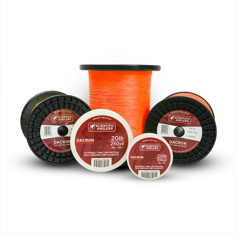 Tiemco Scientific Anglers Backing Line 100YD 30lb Orange