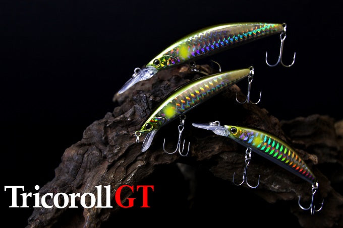 Jackall Trout Plug Tricoroll GT 72MD-F Silver Yamame