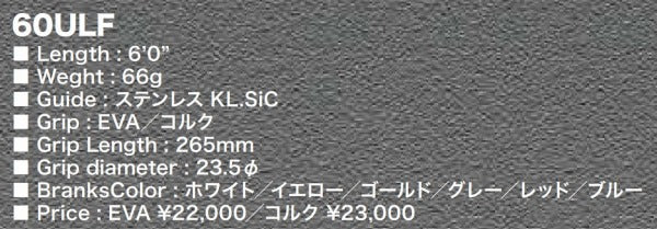 Rodio Craft Trout Rod 99 Two nine Fine 60ULF Gray (Spinning 2 Piece)