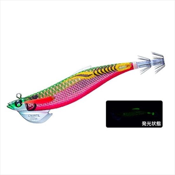 Duel Egi ez-Q Fin Plus TR Rattle #3.5 30g 16 LFM Deep sea Green