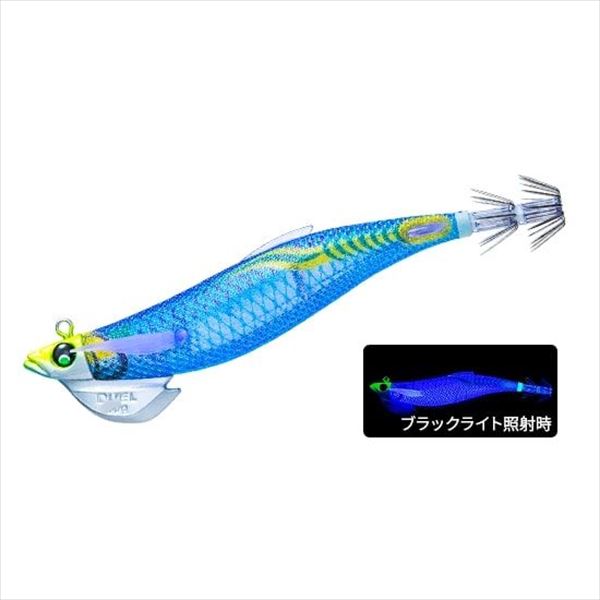Duel Egi ez-Q Fin Plus TR Rattle #3.5 30g 18 KVSB Clear tide Blue